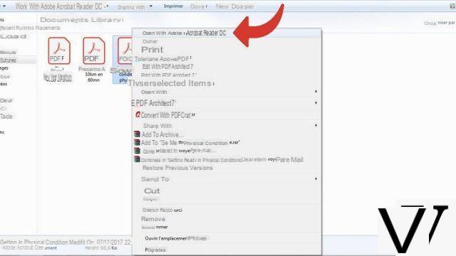 How to open a PDF file?