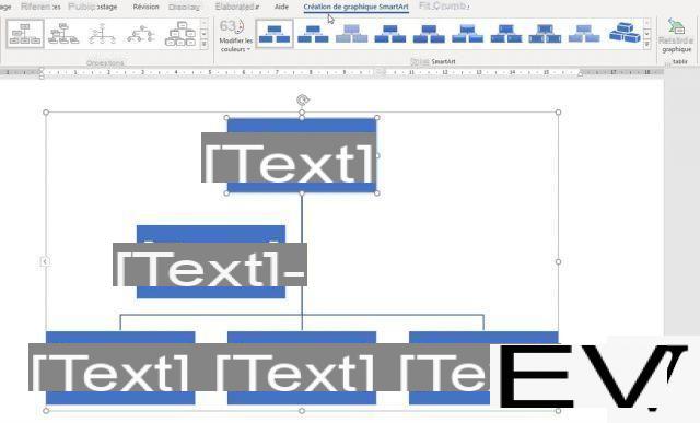 Faça um organograma com o Word