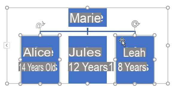 Make an organization chart with Word