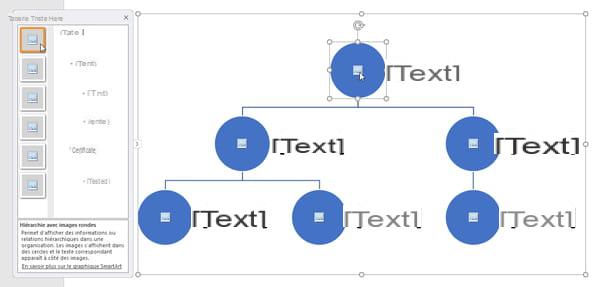 Faça um organograma com o Word