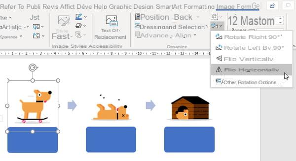 Faça um organograma com o Word