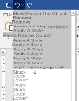 Faça um organograma com o Word