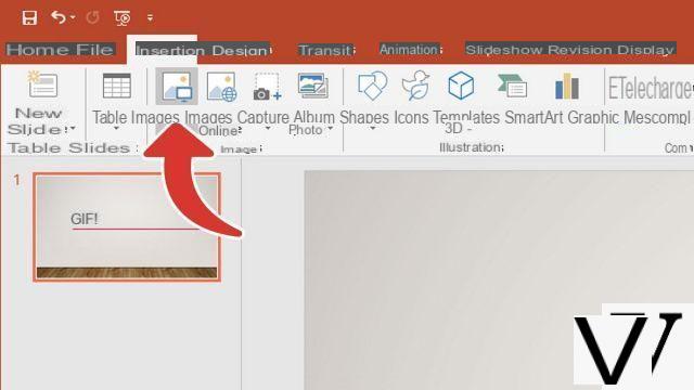 Como adicionar um .GIF em um slide do PowerPoint?