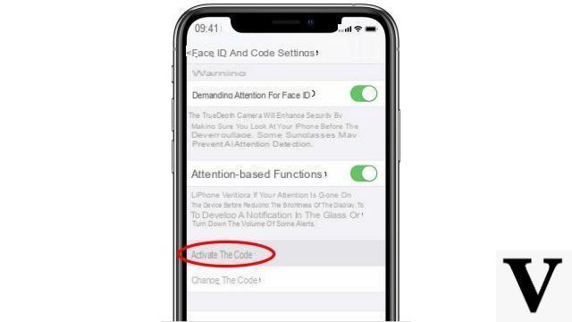 ¿Cómo activar el código de desbloqueo en mi iPhone?