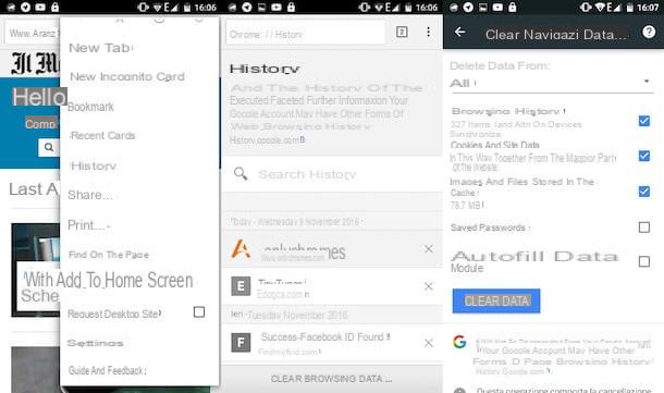 Comment effacer l'historique de Google Chrome