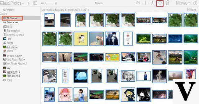 Como baixar fotos do iCloud para PC / Mac? -