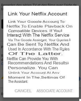 How to use your Netflix account with the Google Assistant?