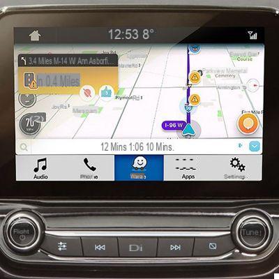 Waze se une al infoentretenimiento de Ford