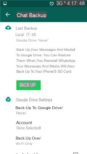 Recover Whatsapp Messages (even with Deleted Account) -