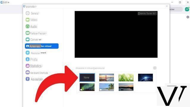 Como usar um fundo virtual no Zoom?