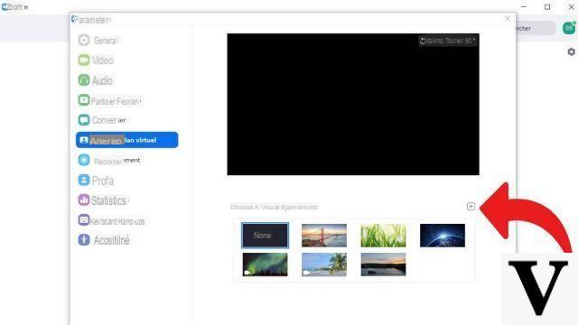 Como usar um fundo virtual no Zoom?