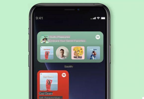 Spotify ahora tiene derecho a su widget dedicado en iOS 14