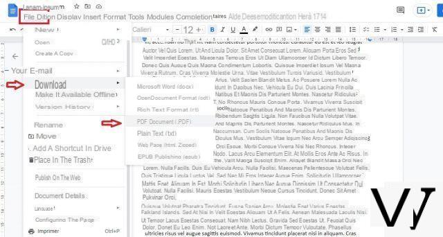 How to convert Word document to PDF file