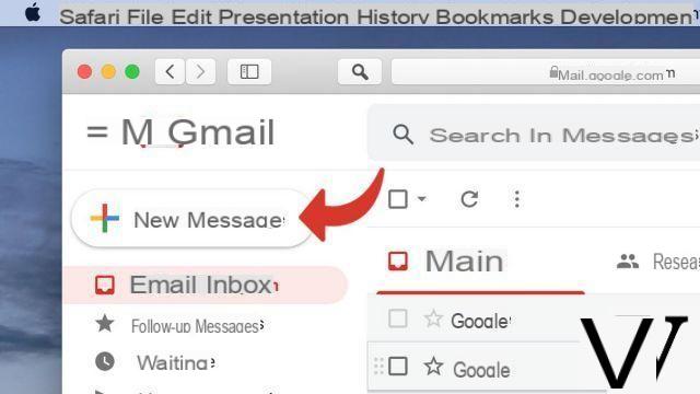 Como faço para enviar um anexo em um e-mail no Gmail?