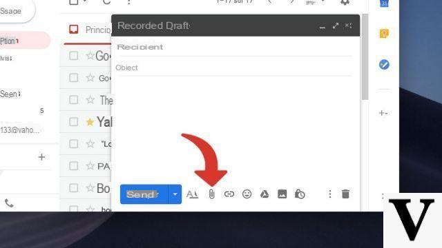 Como faço para enviar um anexo em um e-mail no Gmail?