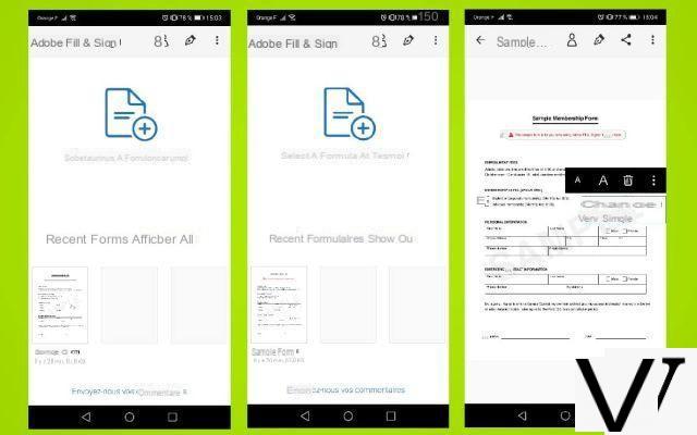 How to write on a PDF document (Android smartphone and tablet)