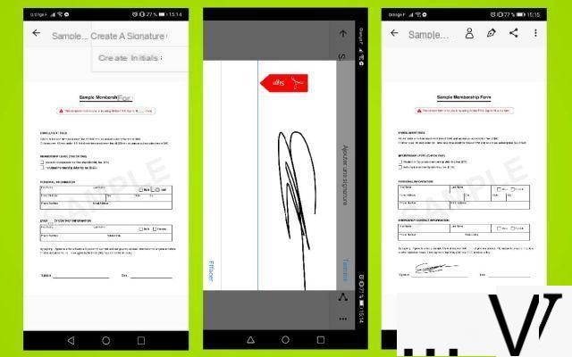Cómo escribir en un documento PDF (teléfono inteligente y tableta Android)