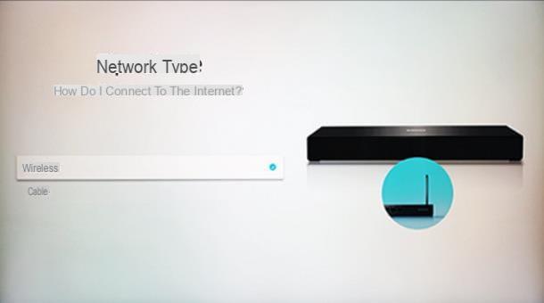 Como conectar a TV Samsung à Internet