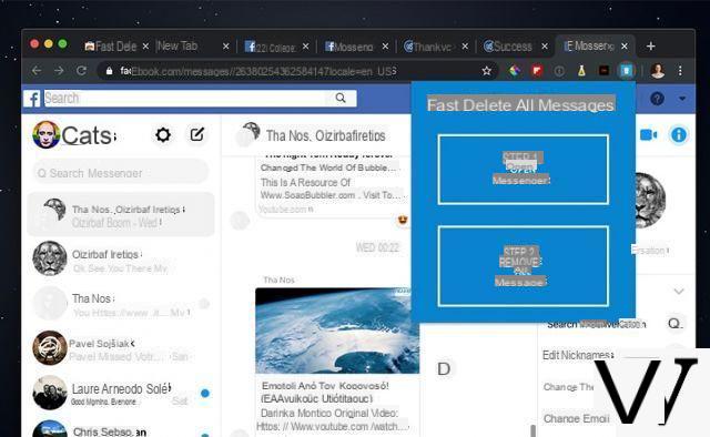 Facebook Messenger: cómo eliminar todas las conversaciones a la vez