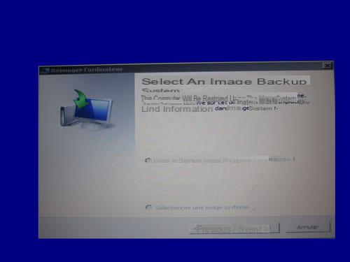 Create repair disc on Windows 7