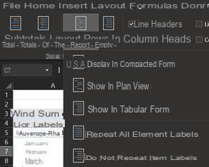 Excel pivot table: example, create, update ...