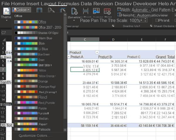 Tabla dinámica de Excel: ejemplo, crear, actualizar ...