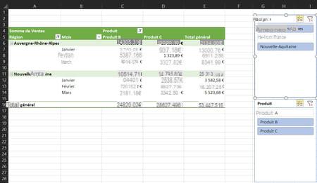 Tabela dinâmica do Excel: exemplo, criar, atualizar ...