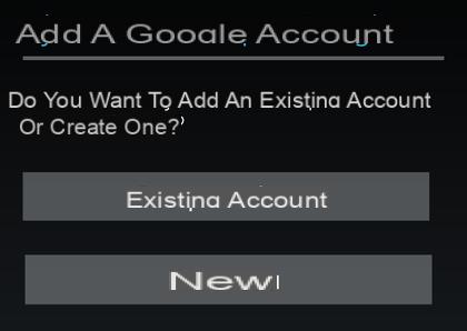 How to create and add a Google account on Android?