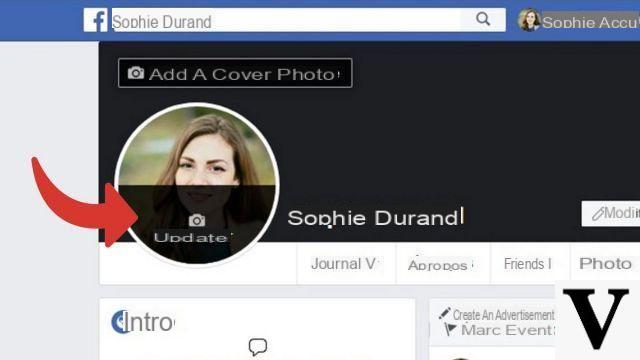 Como mudar minha foto de perfil no Facebook?