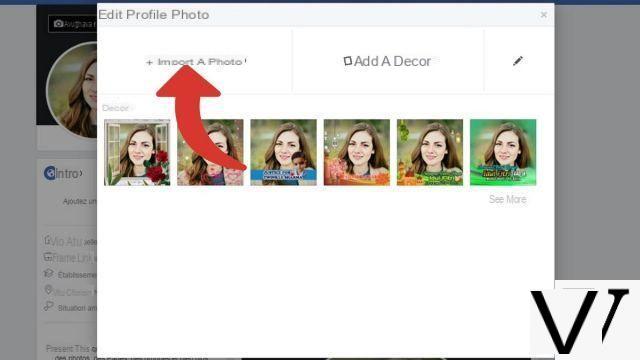 How to change my profile picture on Facebook?