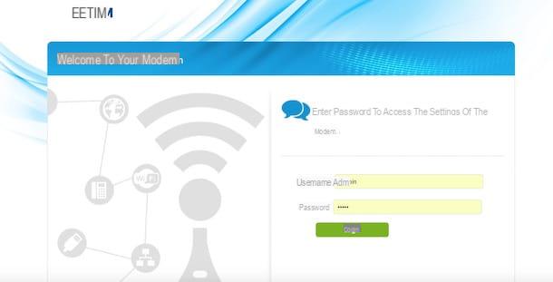 How to connect TIM modem