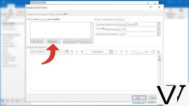 Como adicionar uma assinatura automaticamente no final do seu e-mail no Outlook?