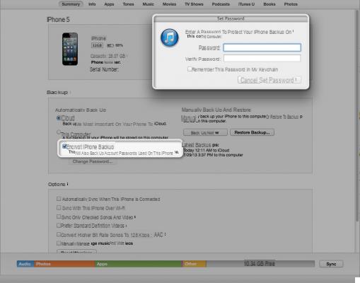 Redefinir a senha de backup do iPhone 12/11 / X / 8/7/6/5/4 | iphonexpertise - Site Oficial