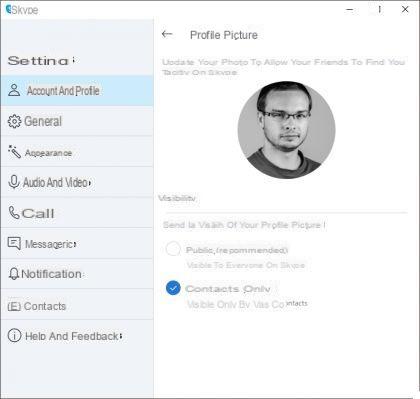 How to change my profile picture on Skype?