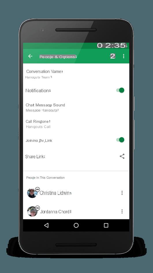 Hangouts wants to make it easier to invite members to a group chat