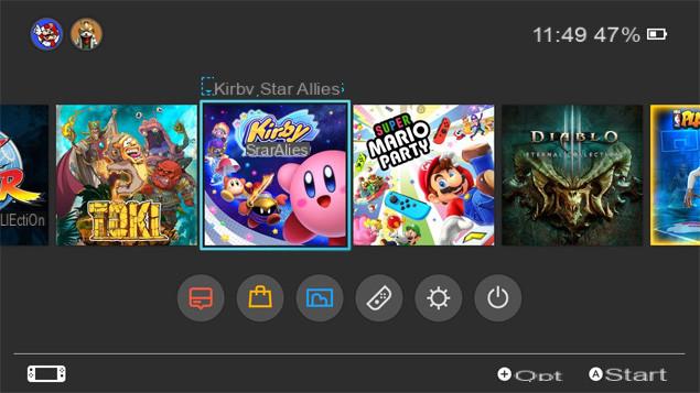 Cómo actualizar los juegos de Nintendo Switch