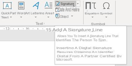 Word electronic signature: how to sign a document