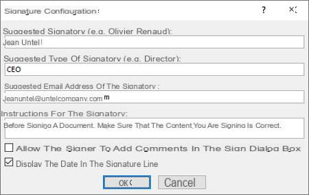 Word electronic signature: how to sign a document