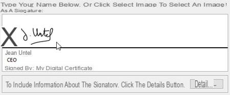 Word electronic signature: how to sign a document