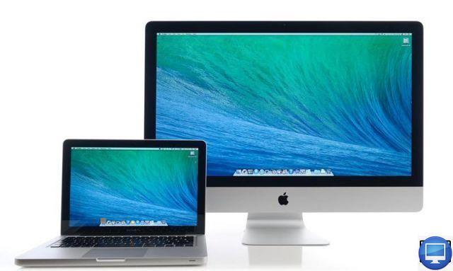 How do I connect a second screen to a Mac?