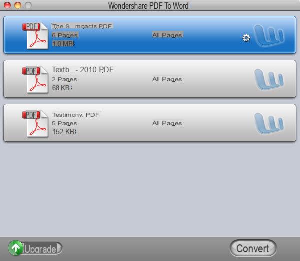 Modifier un PDF avec Word -