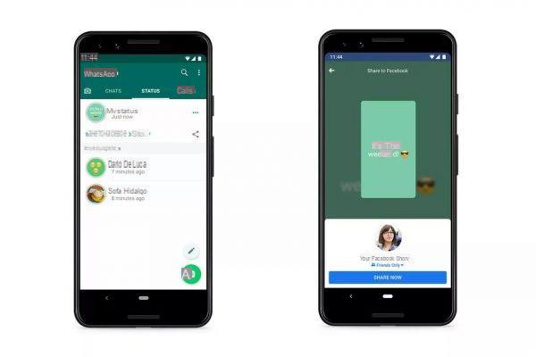 Mix the unnecessary with the unpleasant? WhatsApp wants to share your status on your Facebook story