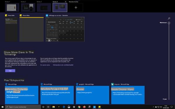 Create and use virtual desktops with Windows 10