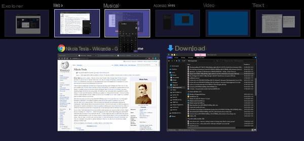 Create and use virtual desktops with Windows 10