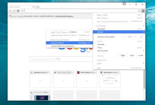 Comment enregistrer les favoris Chrome