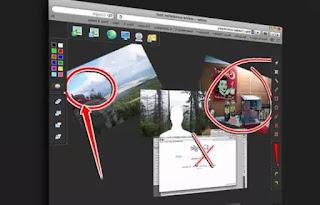 Draw on images and annotate online (free sites)