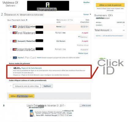 Amazon: how to pay for your order in 4 installments by Credit Card