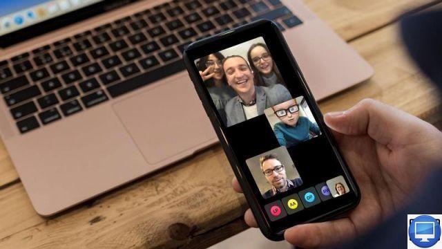 ¿Cómo inicio una conversación FaceTime con varias personas?