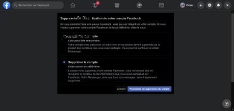 ¿Cómo borrar tu cuenta de Facebook de forma permanente?