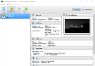 VirtualBox: Creation and configuration of a virtual machine